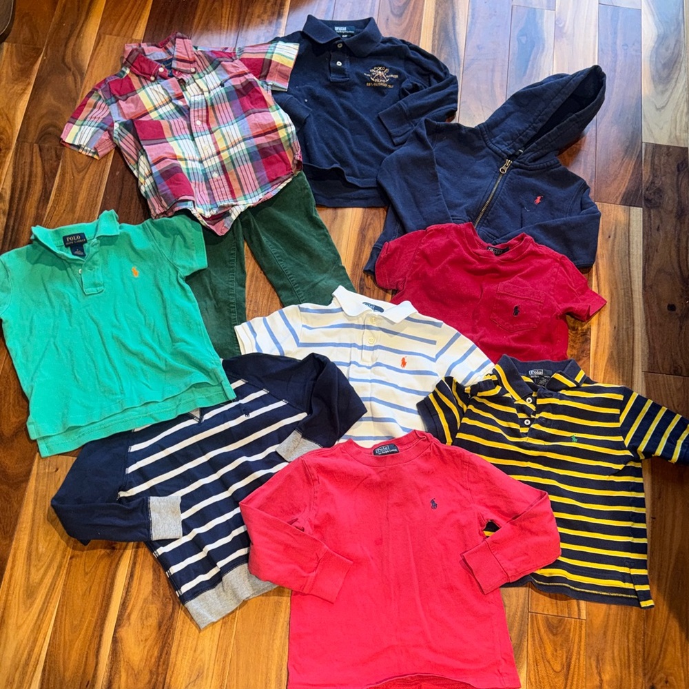 Ralph Lauren Polo Boys Size 4T Bundle of 10 🐎 Items.